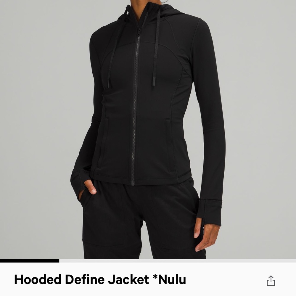 LULULEMON HOODED DEFINE NULU JACKET